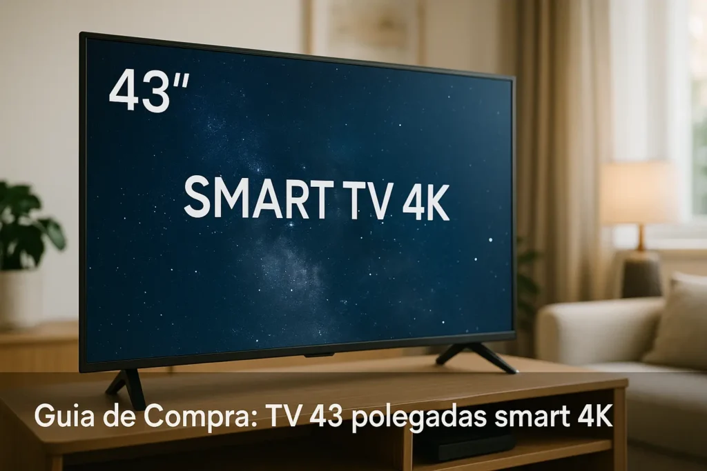 5 Melhores TV 43 Polegadas Smart 4K com Melhor Desempenho e Avaliação