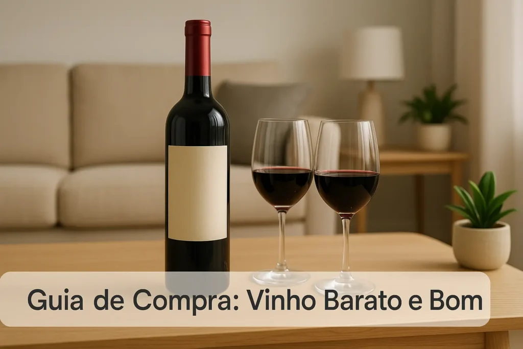 5 Vinhos Baratos e Bons que Surpreendem em 2025