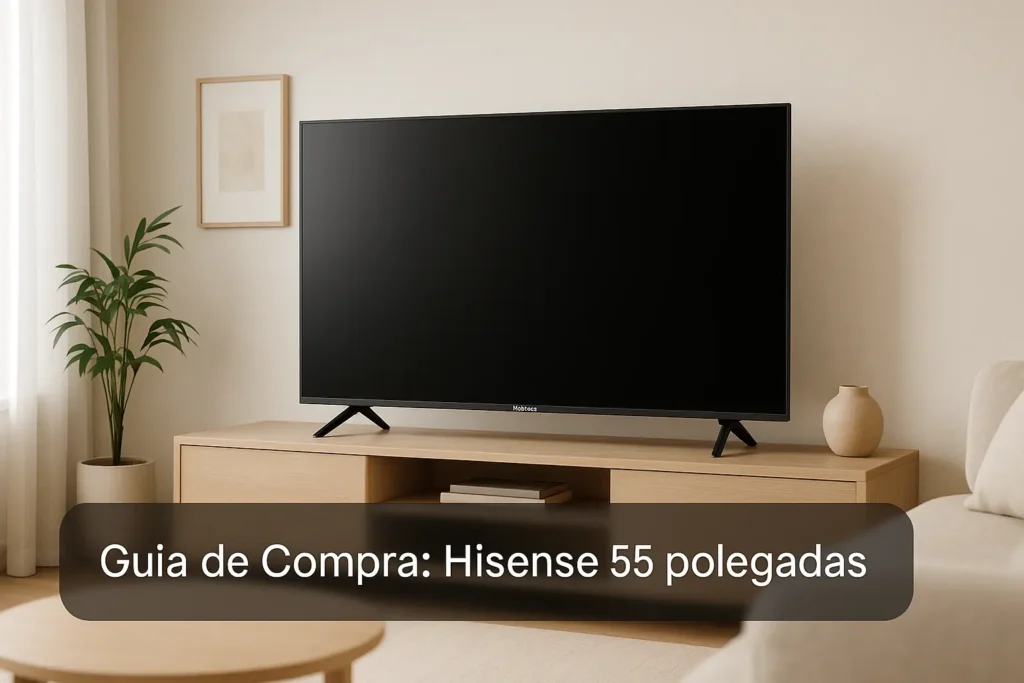 Guia de Compra: 5 Melhores TVs Hisense 55 Polegadas para 2025