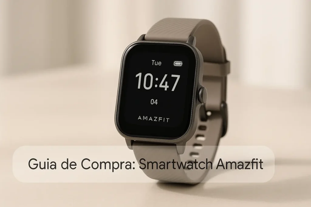 5 Melhores Smartwatch Amazfit para Presentear
