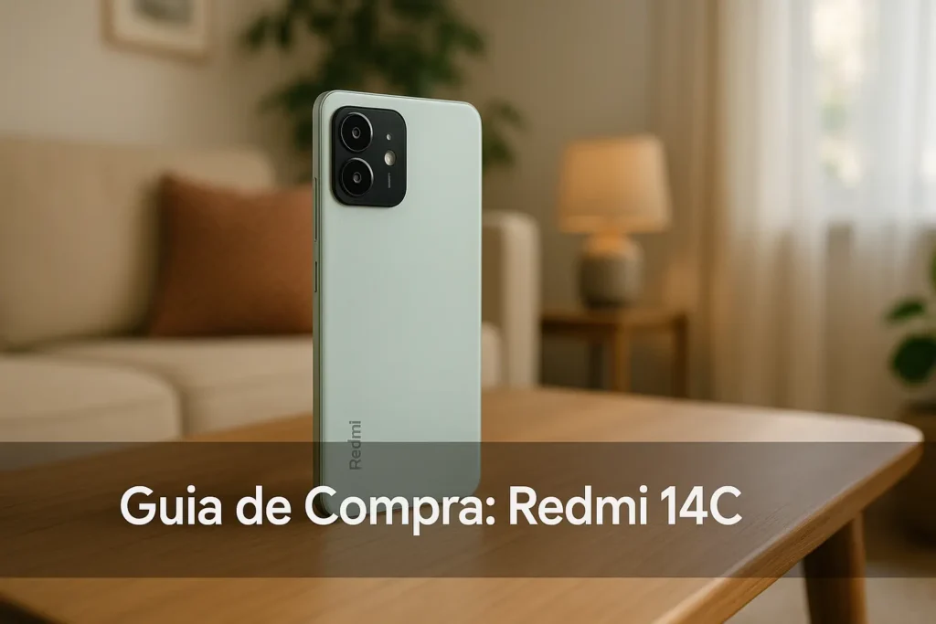Guia de Compra: 5 Melhores Redmi 14C com Estoque no Brasil