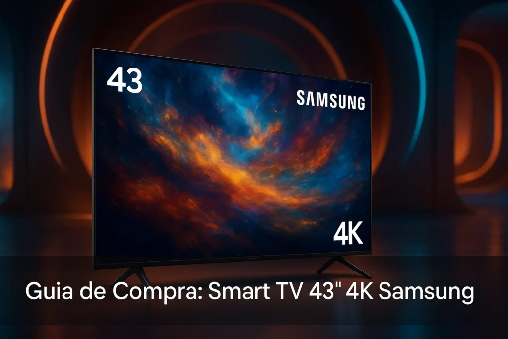 Guia de Compra: 5 Melhores Smart TV 43 4K Samsung em 2025