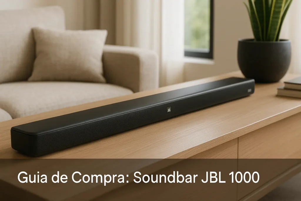 Guia de Compra: 5 Melhores Soundbar JBL 1000 com Som de Cinema