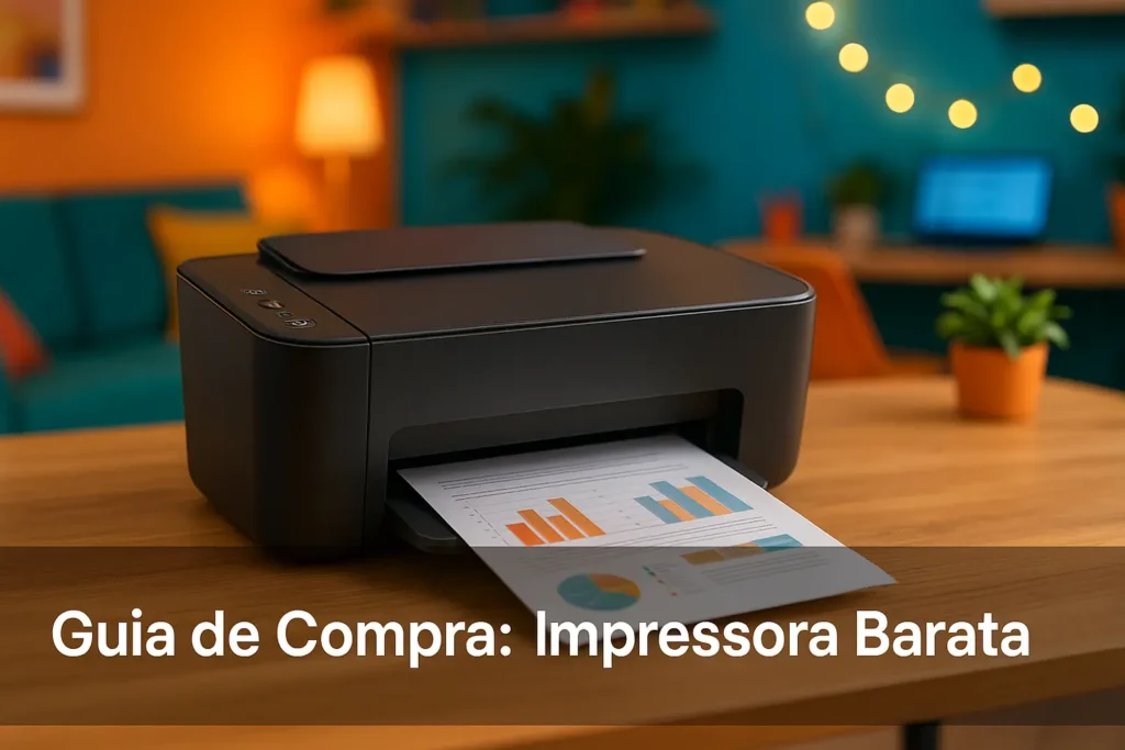 5 Melhores Impressoras Baratas Mais Vendidas no Brasil