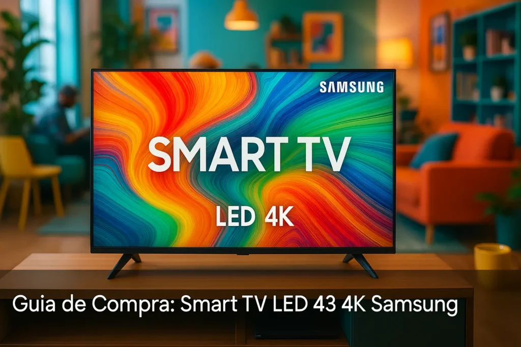 5 Melhores Smart TV LED 43 4K Samsung com Garantia e Suporte