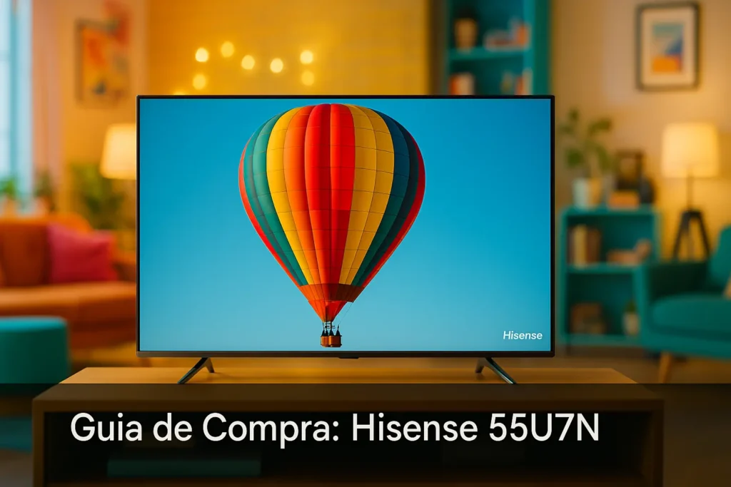 Guia de Compra: 5 Melhores Hisense 55U7N e Acessórios Compatíveis