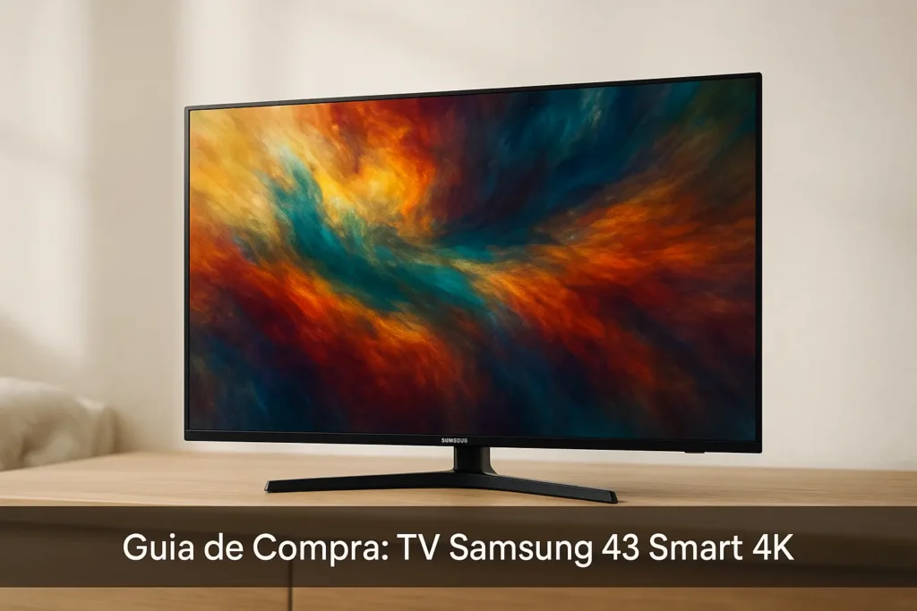Guia de Compra: 5 Melhores TV Samsung 43 Smart 4K com Excelente Avaliação
