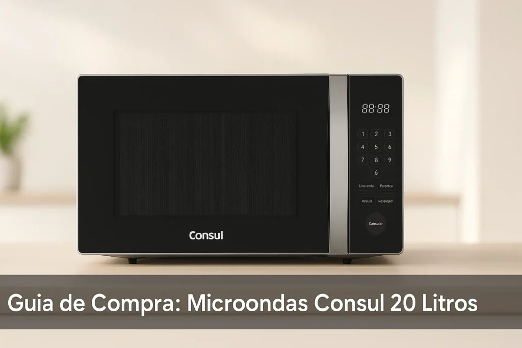 5 Microondas Consul 20 Litros Aprovados por Usuários
