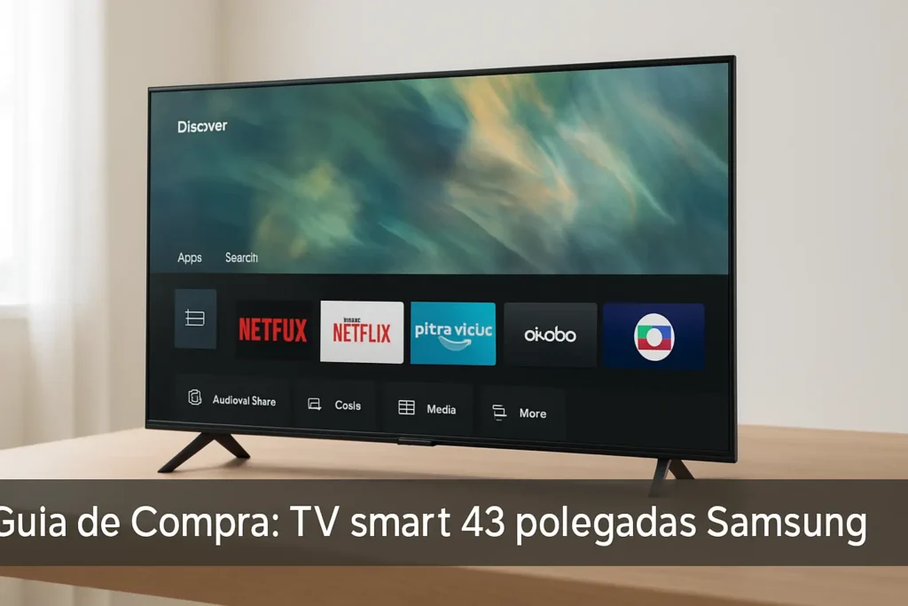 5 Melhores TV Smart 43 Polegadas Samsung Testadas por Usuários Reais