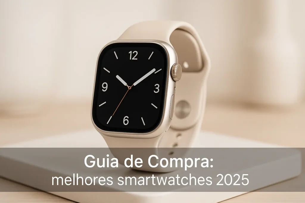 Guia de Compra: 5 Melhores Smartwatch 2025 para Todos os Perfis