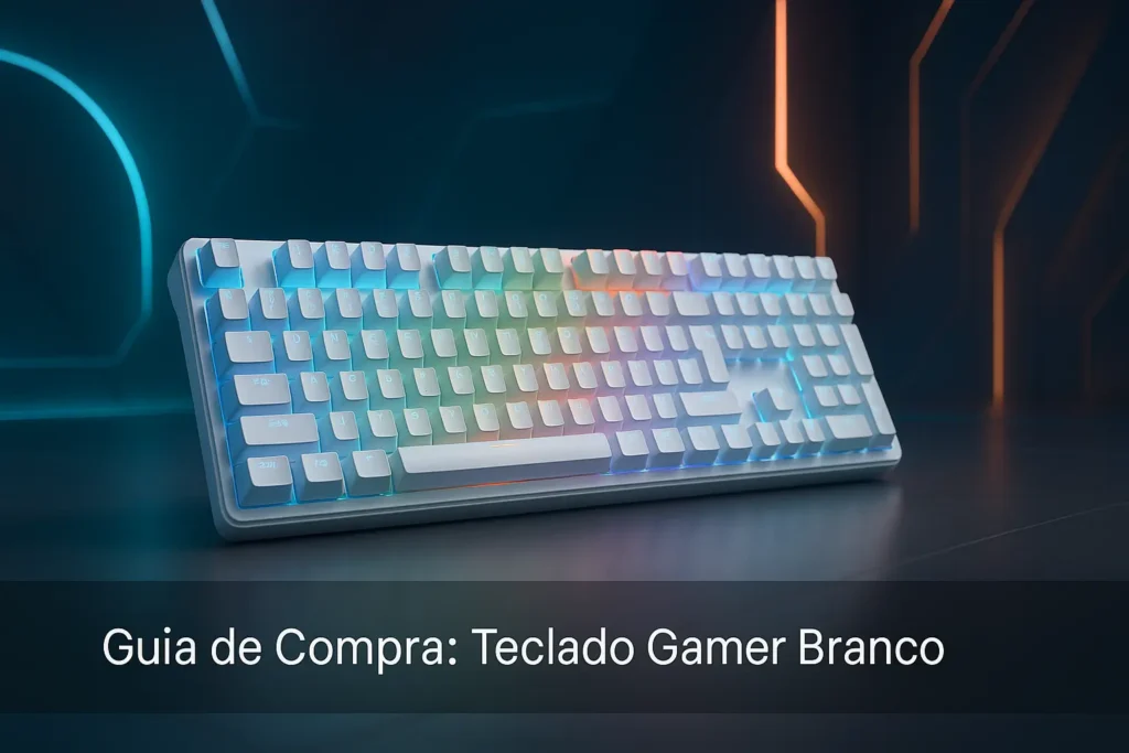 Guia de Compra: 5 Melhores Teclados Gamer Brancos Avaliados