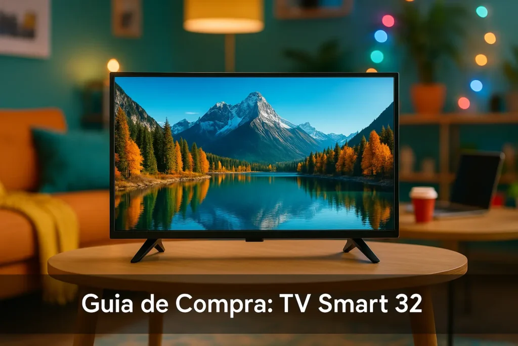 5 Melhores TV Smart 32 Compactas e Eficientes
