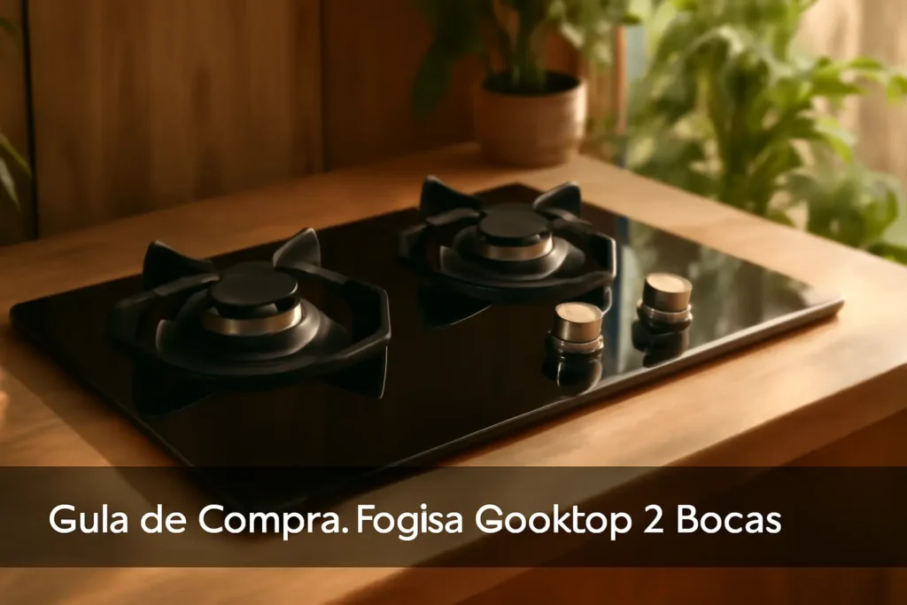 Guia de Compra: 5 Melhores Fogões Cooktop 2 Bocas para 2025