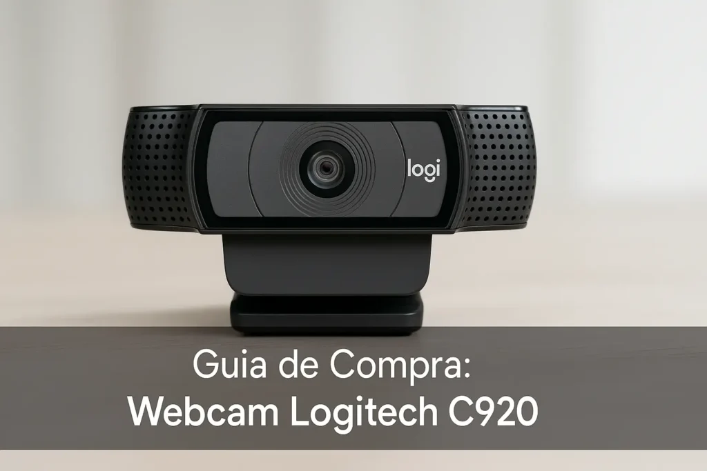 Melhor webcam Logitech C920 custo‑benefício