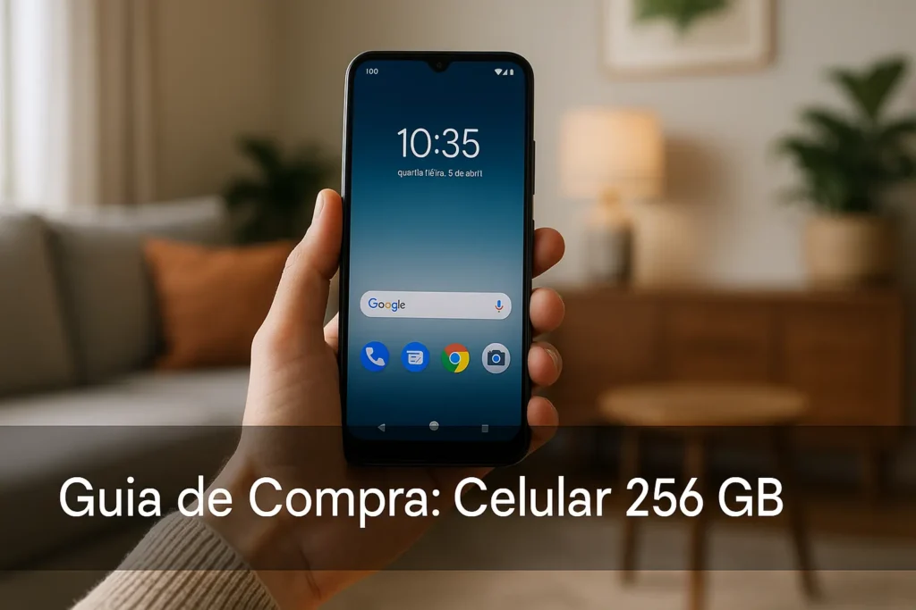 5 Melhores Celulares 256 GB com Desempenho Impressionante