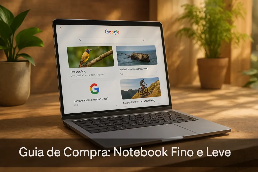 Top 5 Notebook Fino e Leve que Valem Cada Centavo Investido