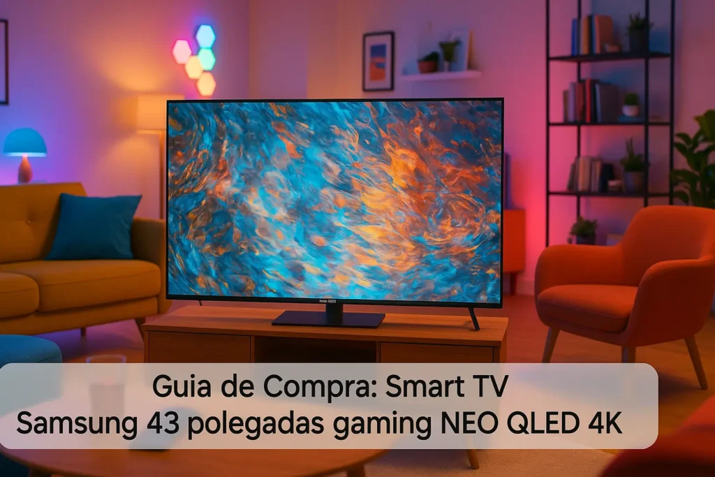 5 Melhores Smart TVs Samsung 43″ Gaming Neo QLED 4K