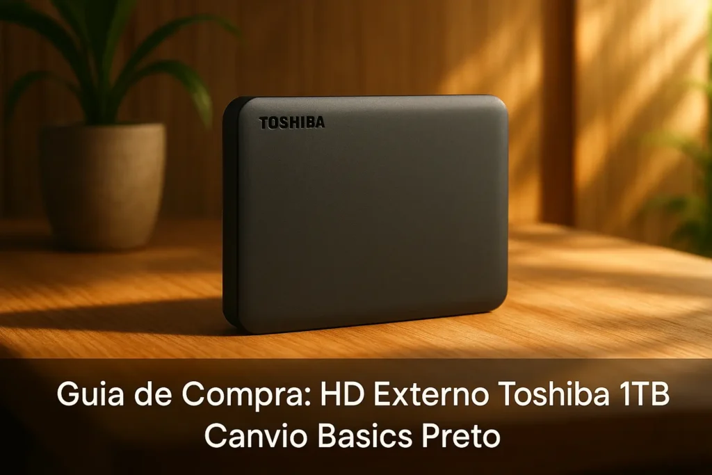 Top 5 HD Externo Toshiba 1TB Canvio Basics Preto HDTB510XK3AA com Desempenho e Confiabilidade