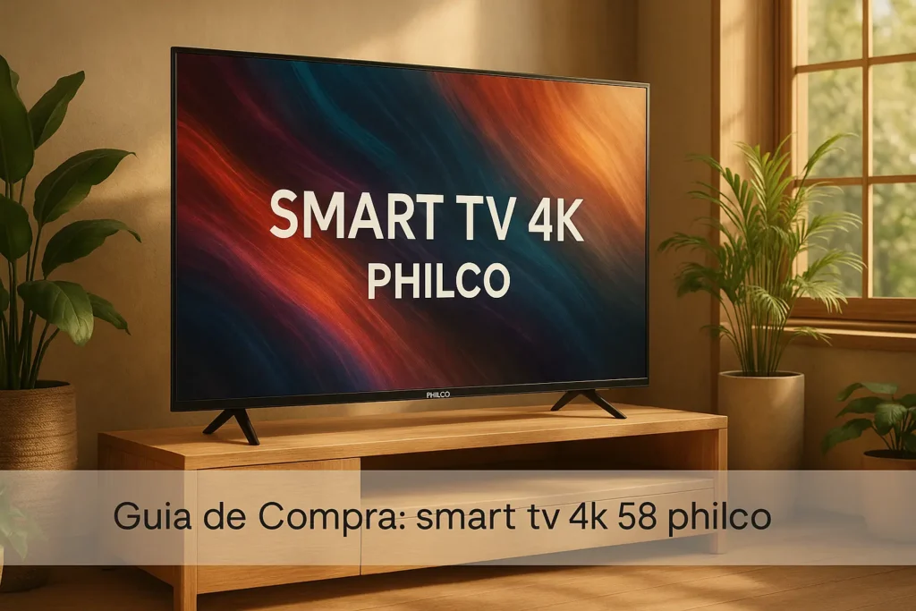 Guia de Compra: 5 Melhores Smart TVs 4K 58 Philco com Alta Avaliação