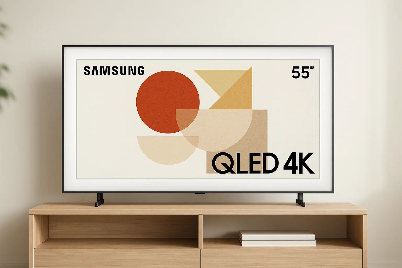 Samsung Smart TV 55" QLED 4K The Frame em estoque limitado: 17% OFF na Amazon