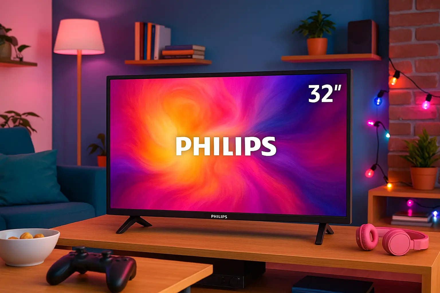 6 melhores smart TV 32 Philips perfeitas para salas pequenas em 08/28/2025 16:56:48