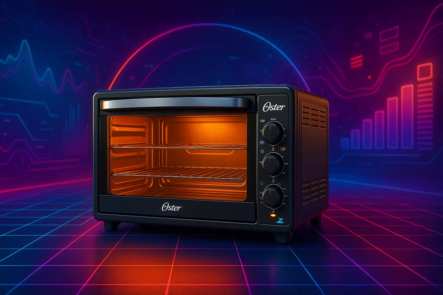 Forno Elétrico Oster 45L com 15% OFF e Prime na Amazon