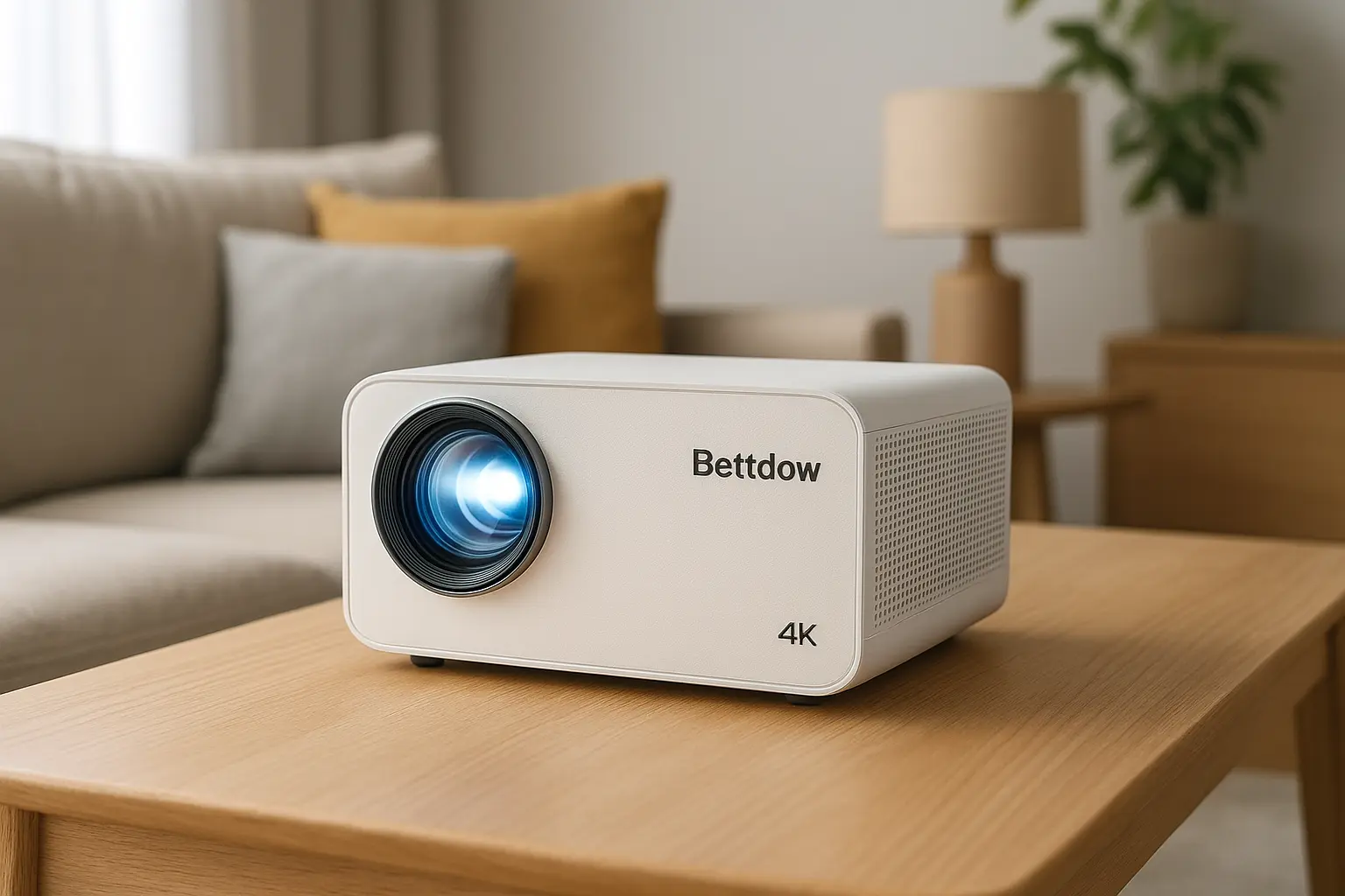 Projetor Bettdow 4K com 19% OFF em até 10x sem juros