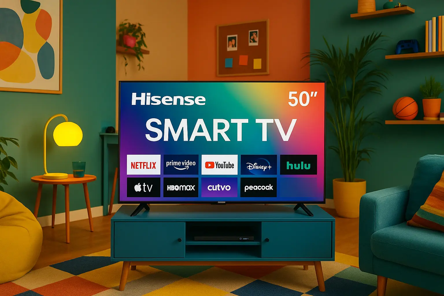 Hisense Smart TV 50" tem 13% OFF em oferta na Amazon