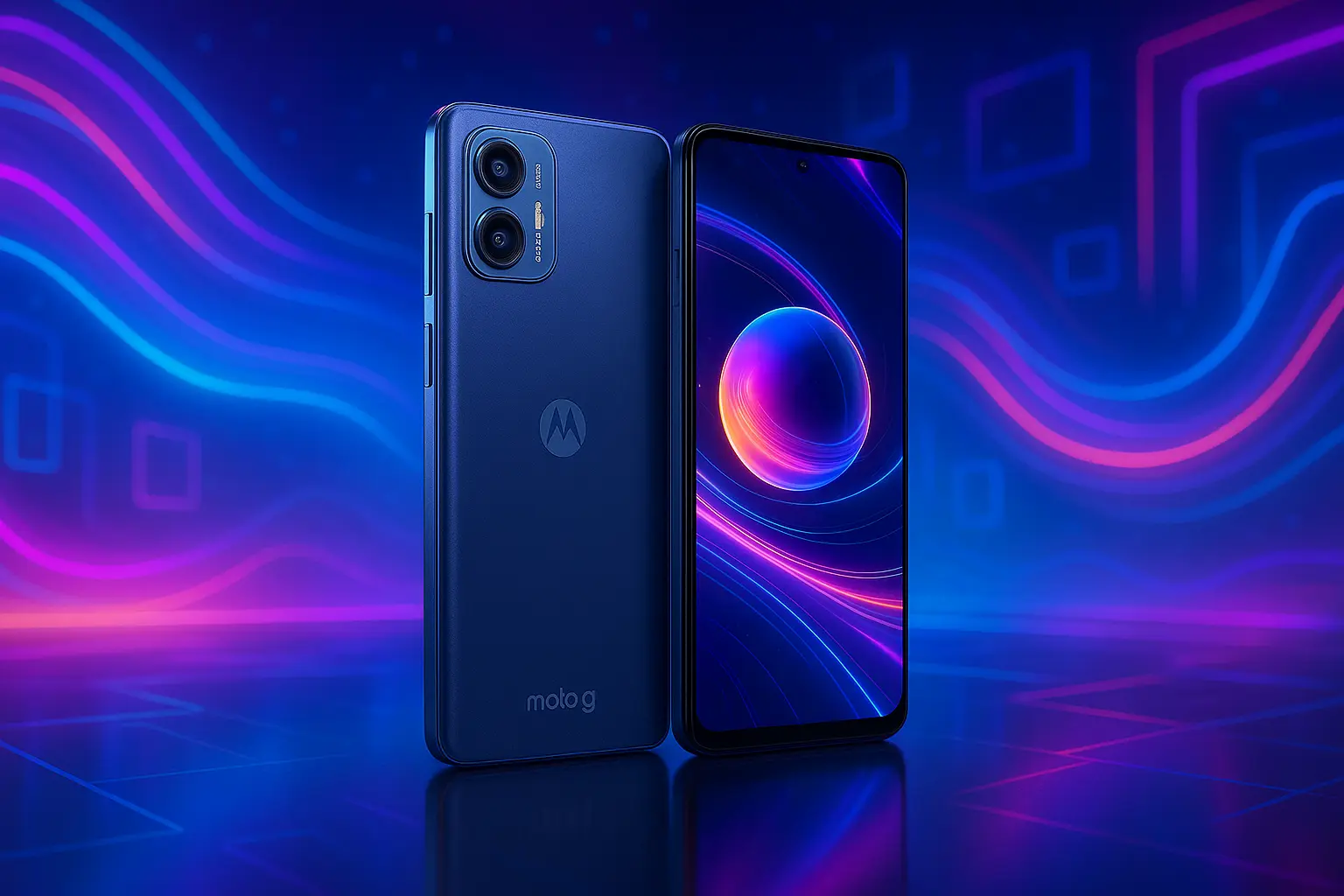 6 celular Moto G55 com desempenho turbinado