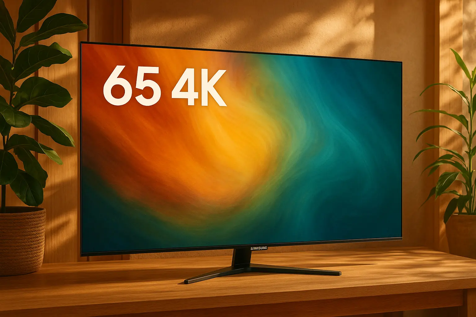 6 Smart TV 65 polegadas 4K Samsung com design premium por preço justo