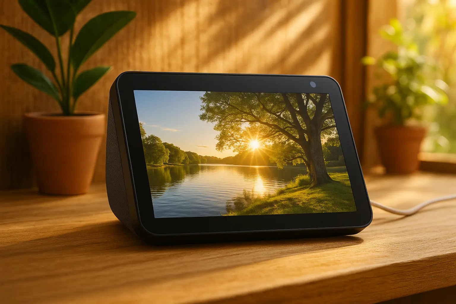 Work from home: 6 cabos Echo Show 8 ideais para produtividade