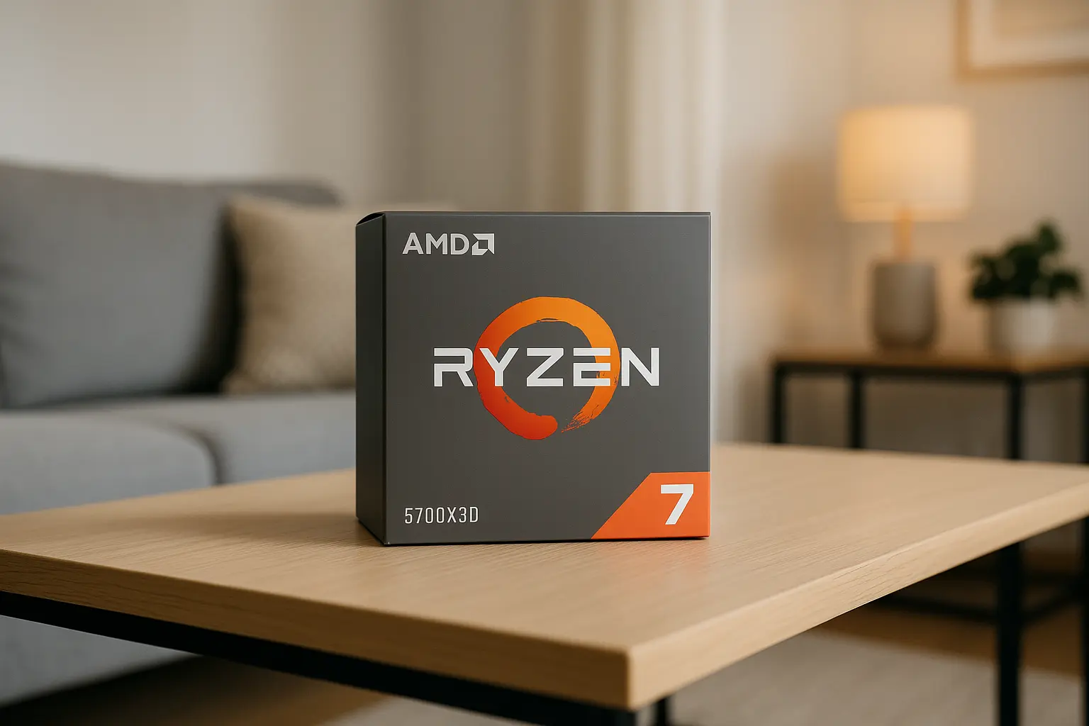 Som imersivo: 6 processadores Ryzen 5700X3D com áudio de qualidade