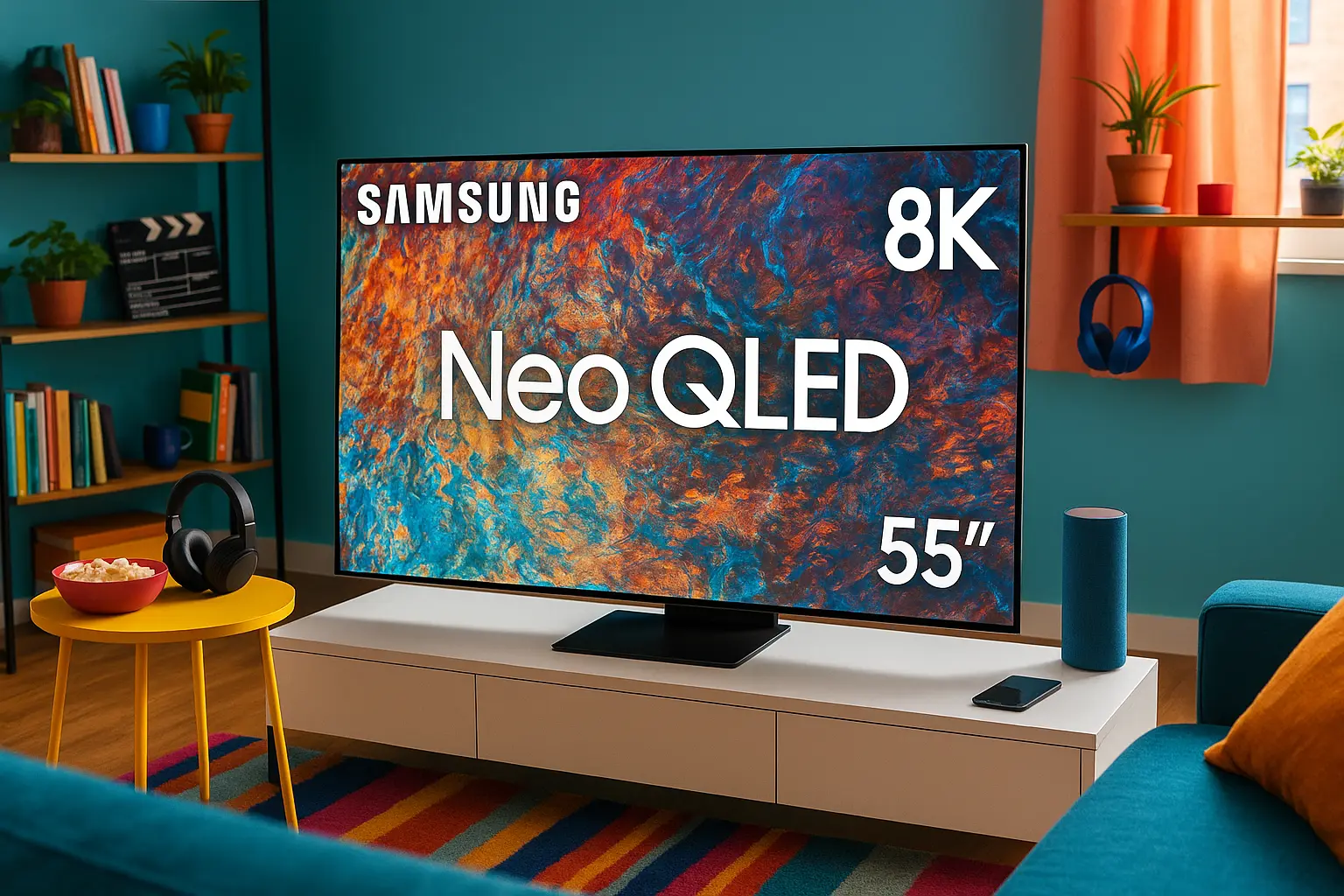 TV Samsung NEO QLED 55 8K barata e confiável para todos os bolsos