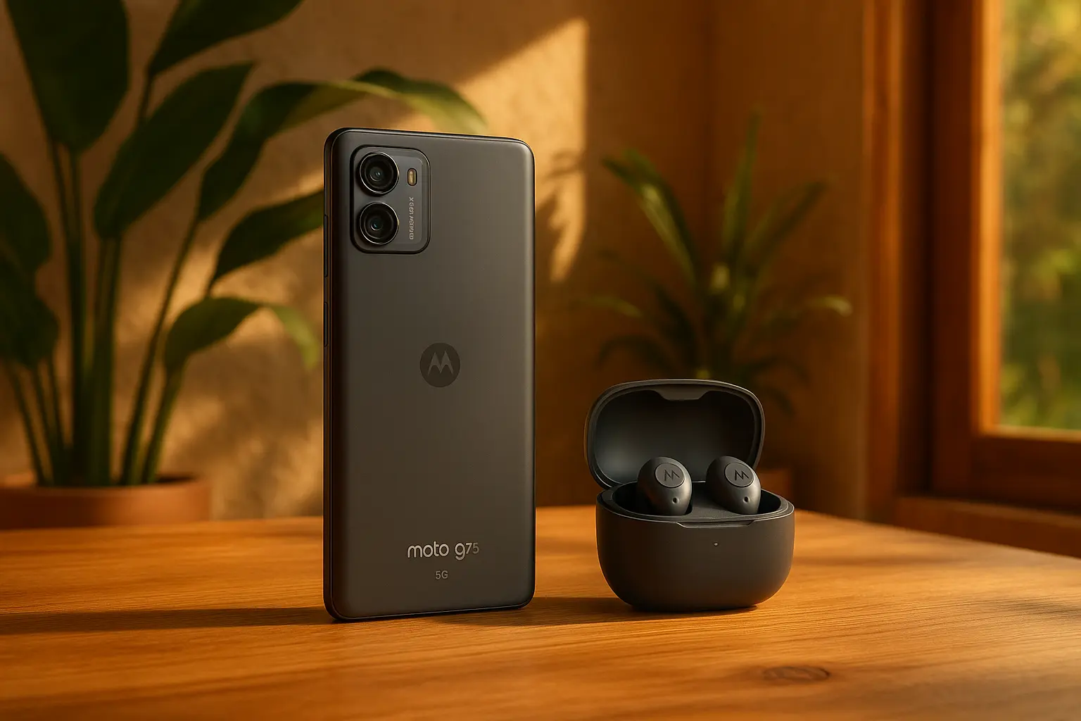 Melhor negócio: 6 smartphone Motorola Moto G75 5G + Moto Buds em oferta