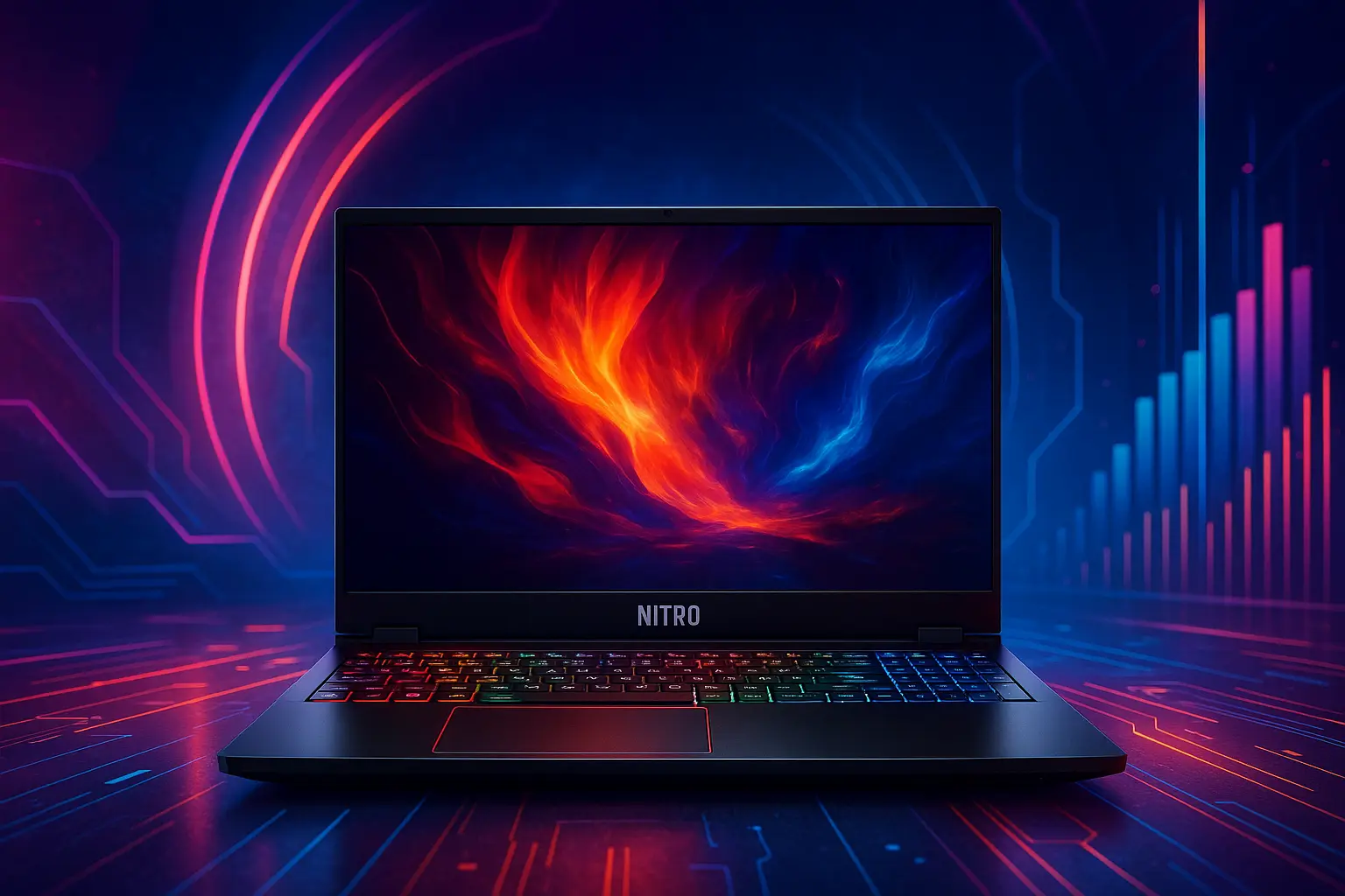 Tela infinita: 6 notebook gamer Nitro com display premium