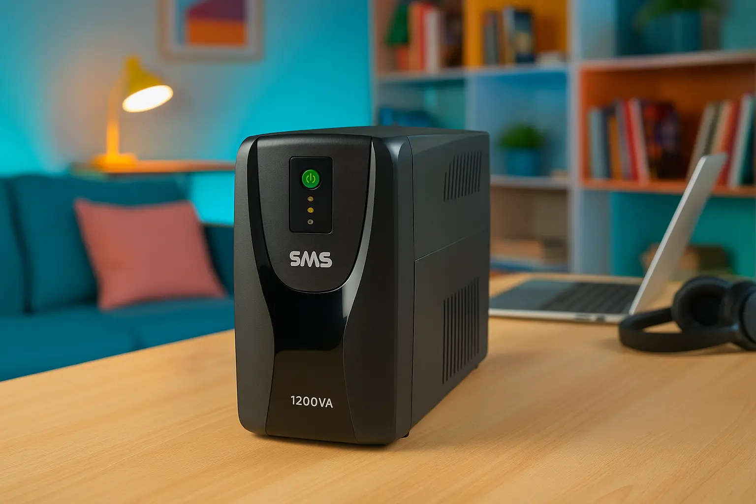 6 nobreak SMS 1200VA prontos para viagem com bateria duradoura