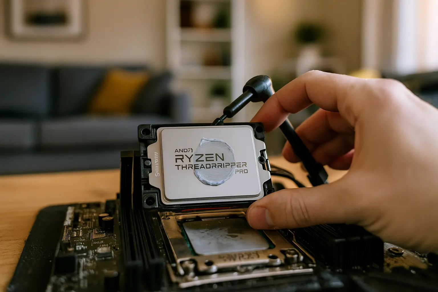 3 Processadores AMD Ryzen Threadripper PRO de Alta Performance