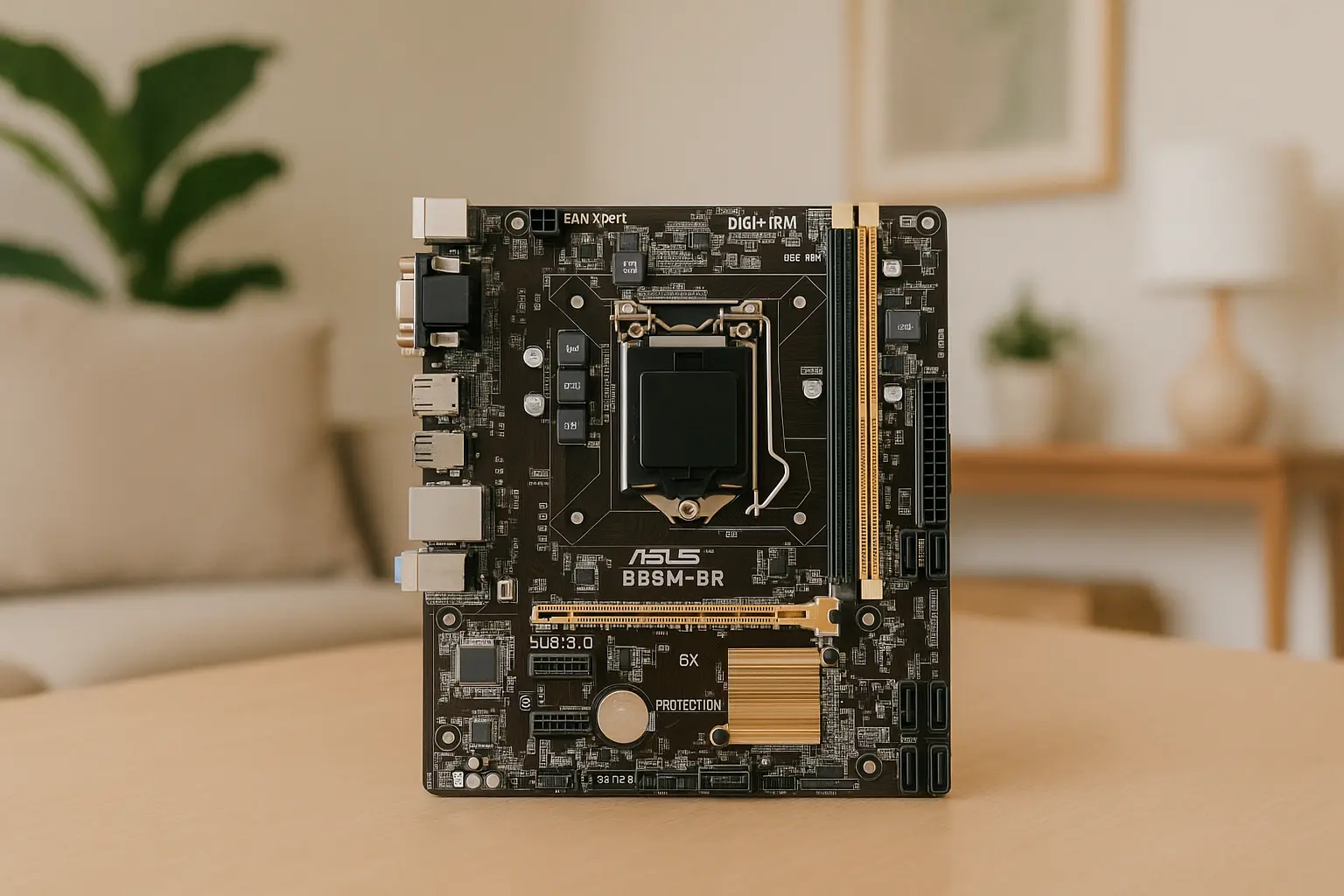 6 Melhores Placa Mãe ASUS B850M BR 1150 com Custo-Benefício Imbatível