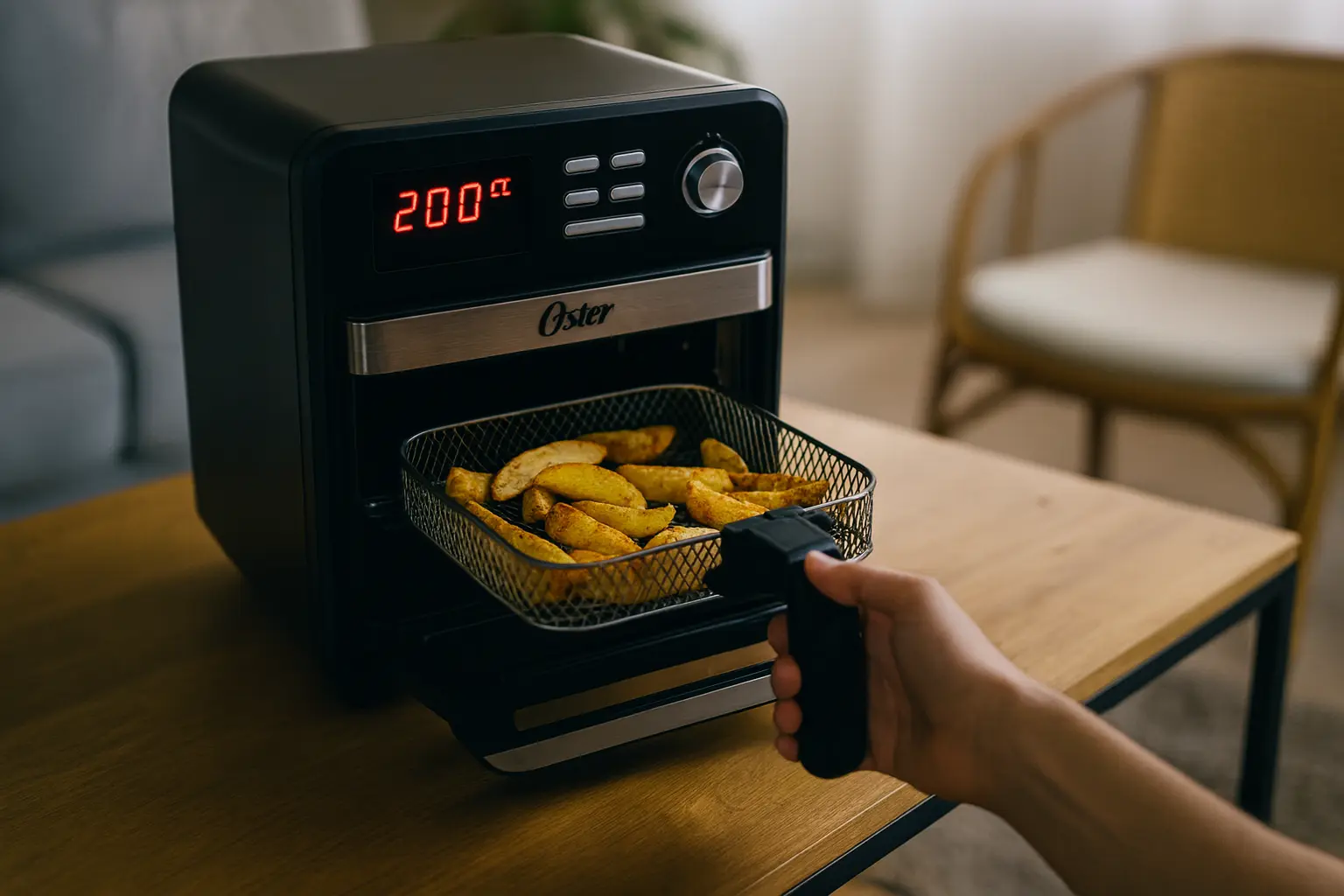 Garantia estendida: 3 Air Fryer Oster 15L com suporte VIP