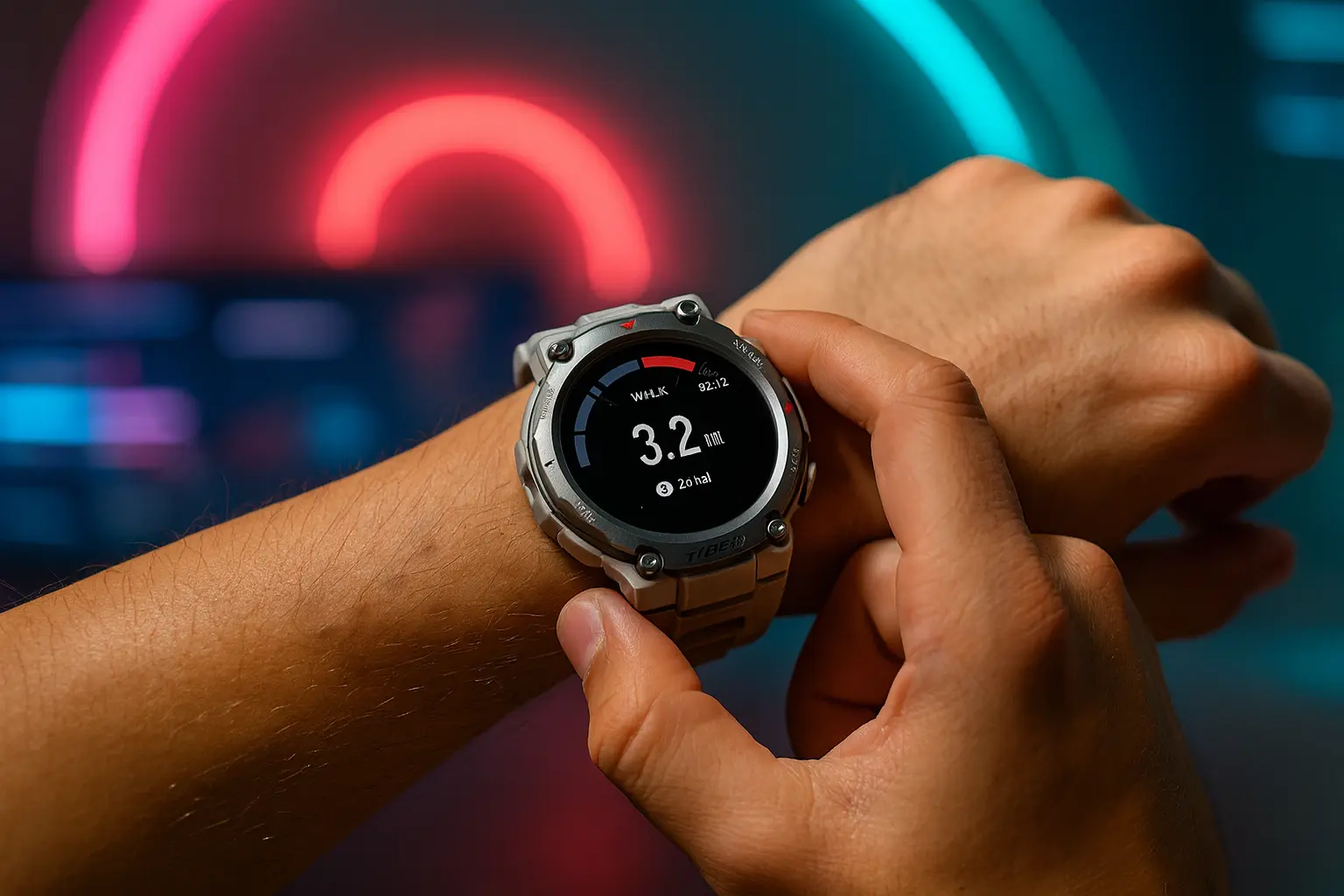 Amazfit T-Rex 3 com 10% OFF na Amazon e entrega rápida