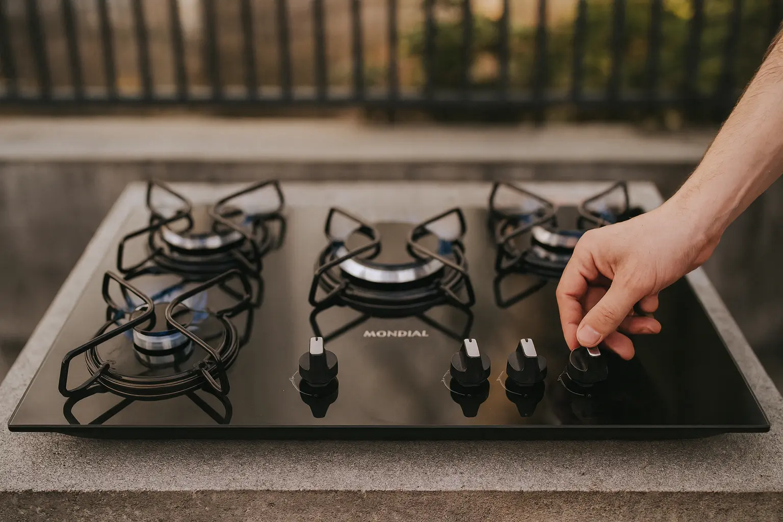 Cooktop Mondial 5 Bocas com frete grátis e 8x sem juros na Amazon