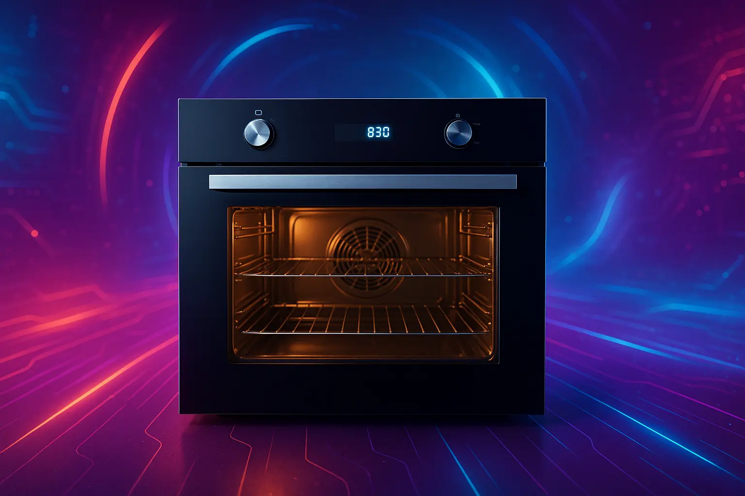 Forno de Embutir Elétrico Espelhado 44L com Grill na Amazon