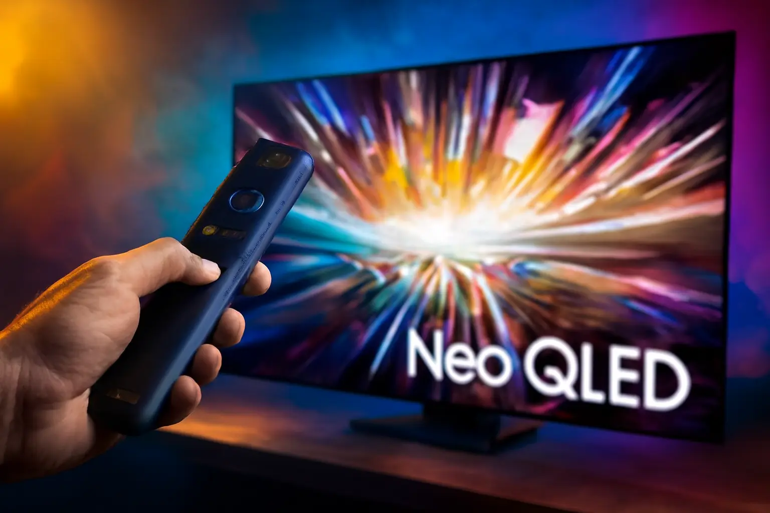 3 TVs Samsung Neo QLED 65" com AI para sua casa