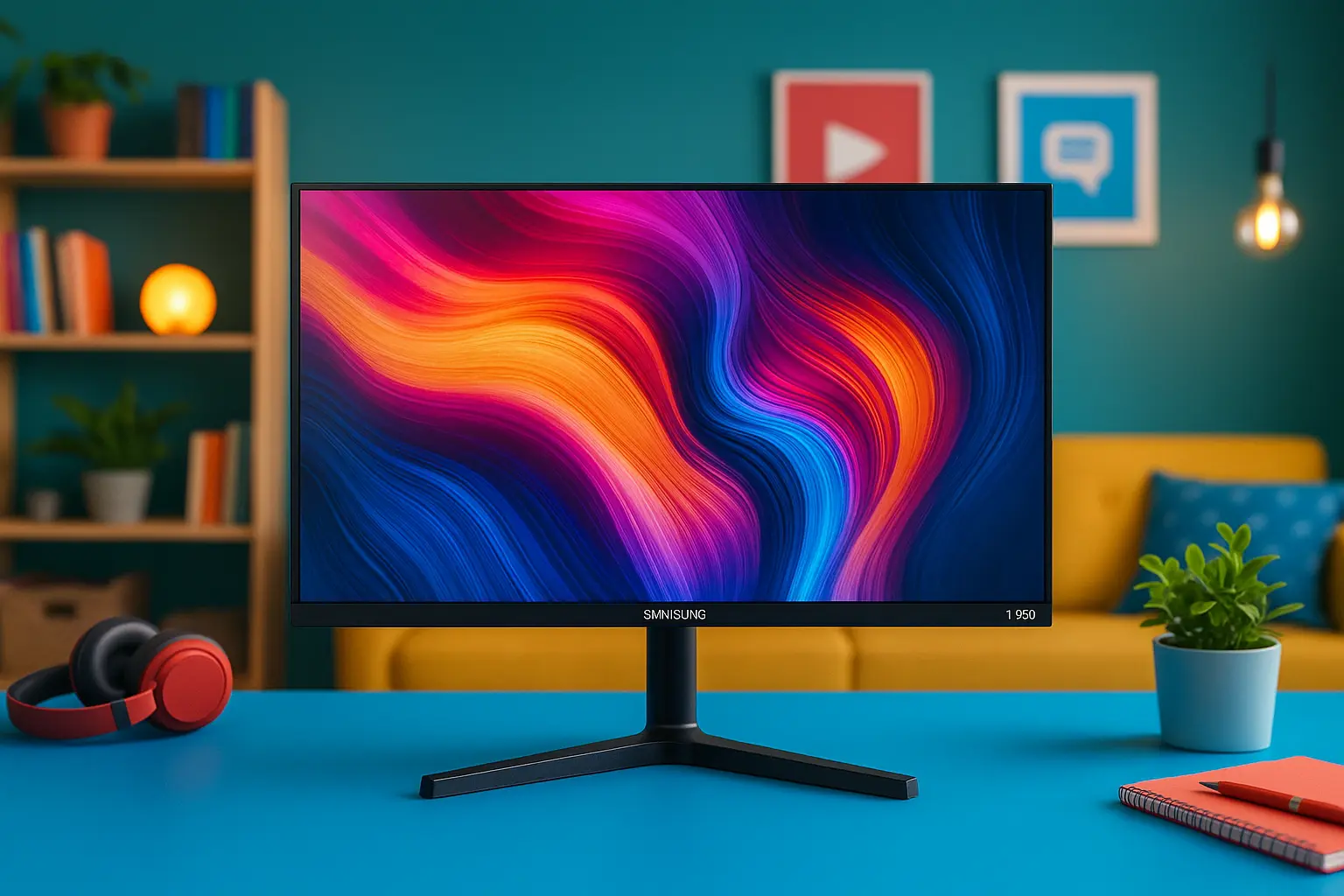 Melhor monitor 24 Samsung T350 custo-benefício 2025