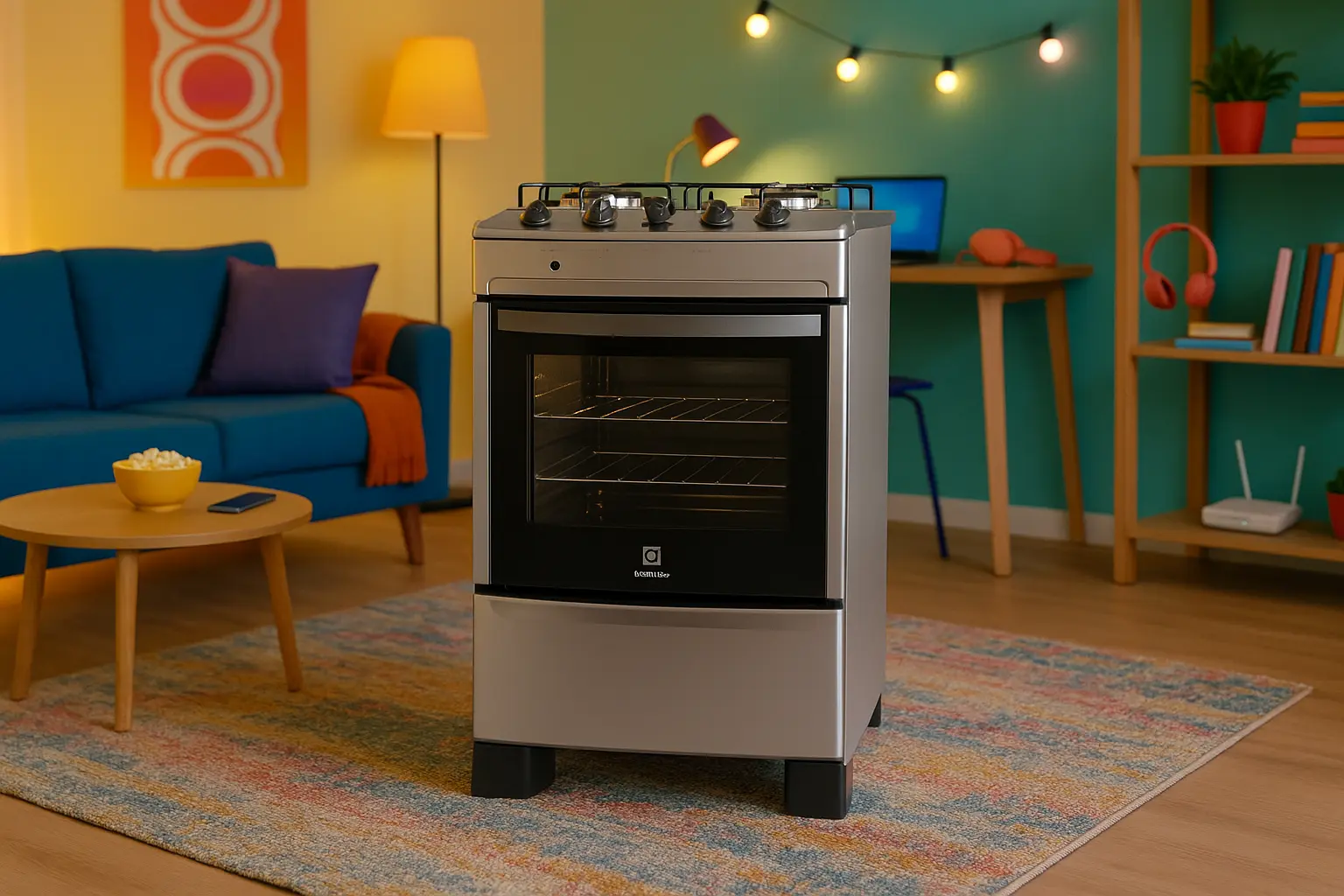 Fogão Electrolux 4 bocas Efficient com garantia de fábrica por R$ 1.469 na Amazon