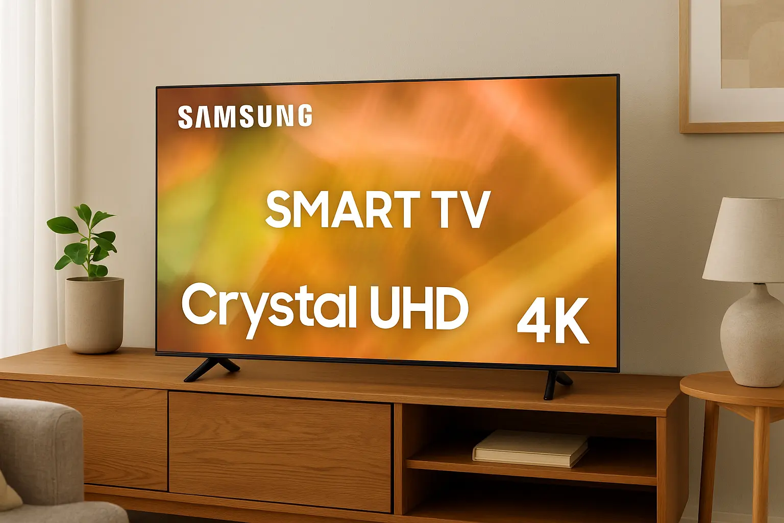 Samsung Smart TV 50" Crystal UHD 4K tem 18% OFF em oferta do dia na Amazon