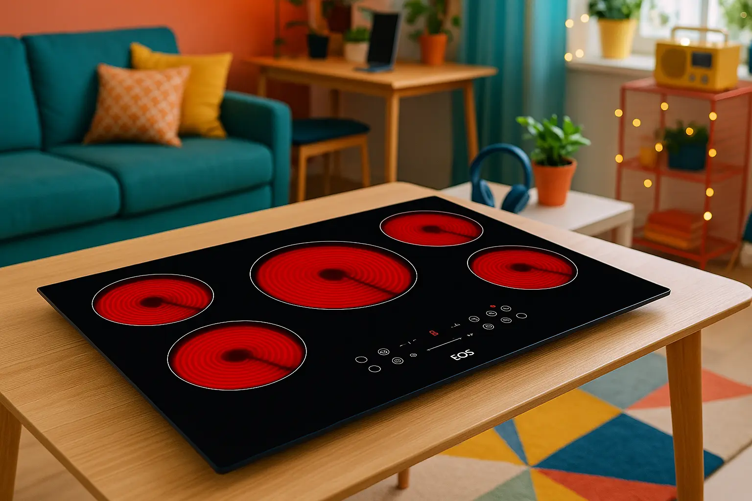 Cooktop de Indução EOS 5 Bocas com 5% OFF na Amazon: nota 4,4/5 dos clientes