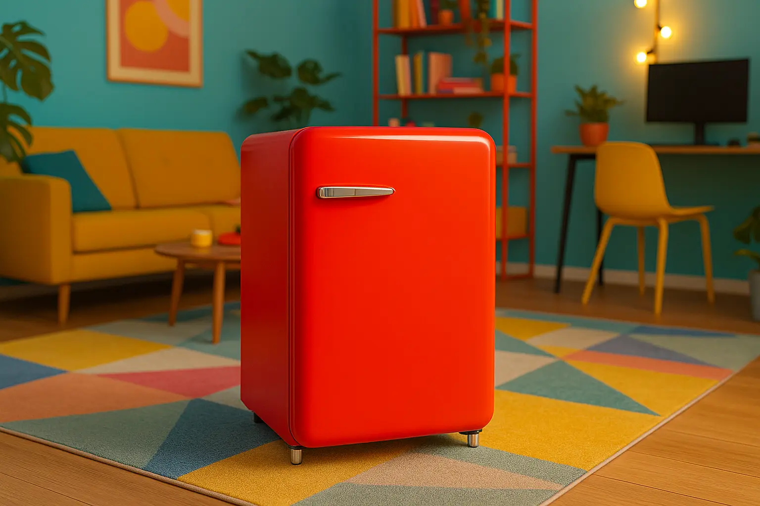 Frigobar Retrô Brastemp 76L com 5% OFF; pague em 10x sem juros