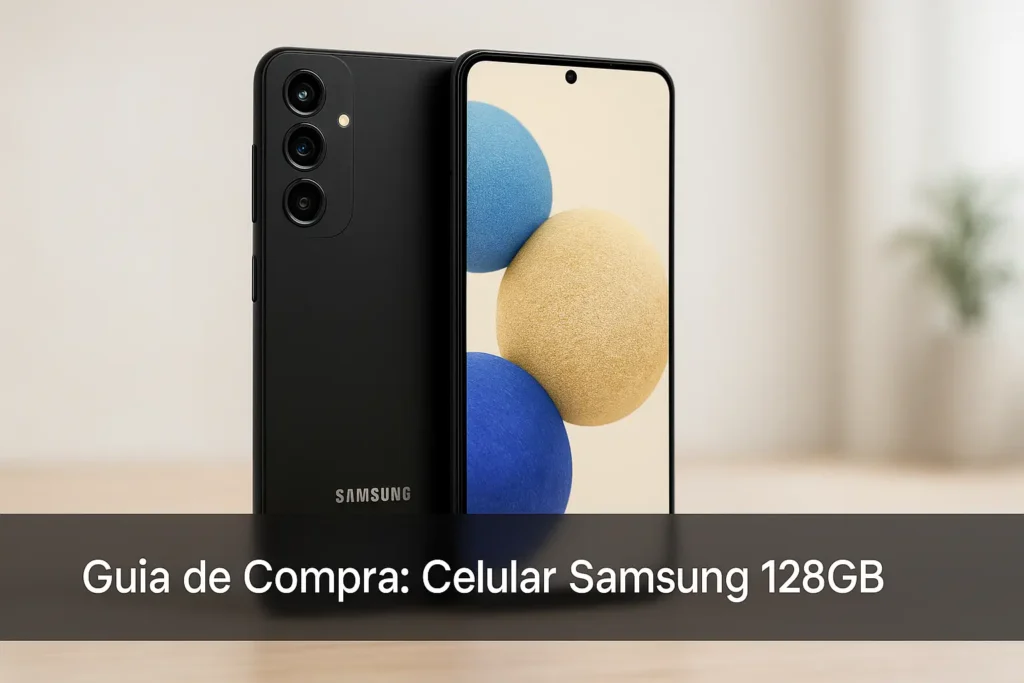 Celular Samsung 128Gb: 5 modelos com ótimo custo-benefício e desempenho em 2025