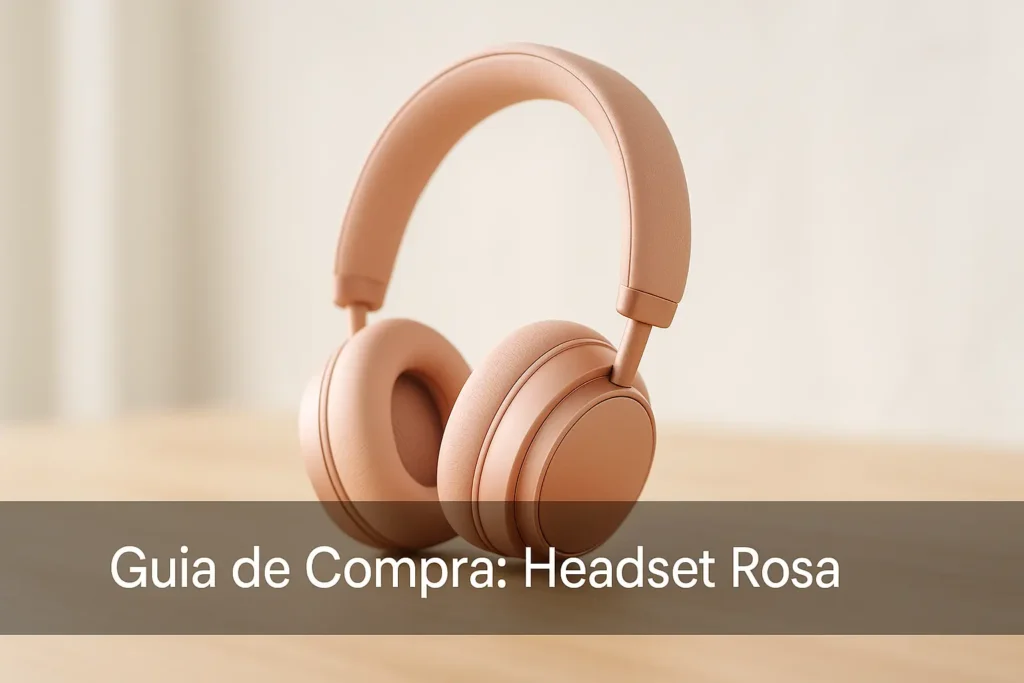 Guia de Compra: 5 Melhores Headsets Rosa com Alta Avaliação